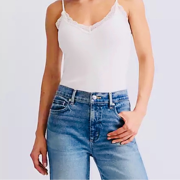 LOFT Ivory Lace Camisole Top Size Medium EUC - Picture 3 of 7